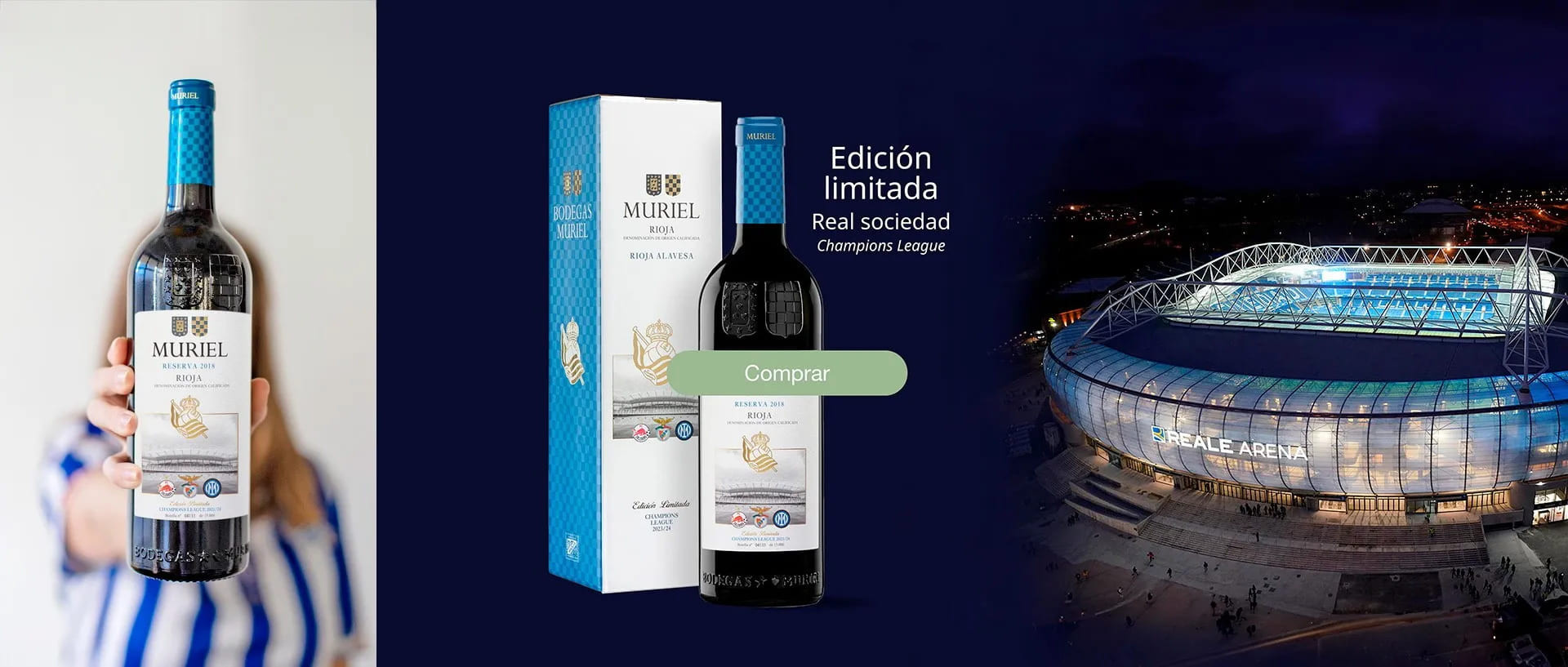Vino tinto Colección Real Sociedad